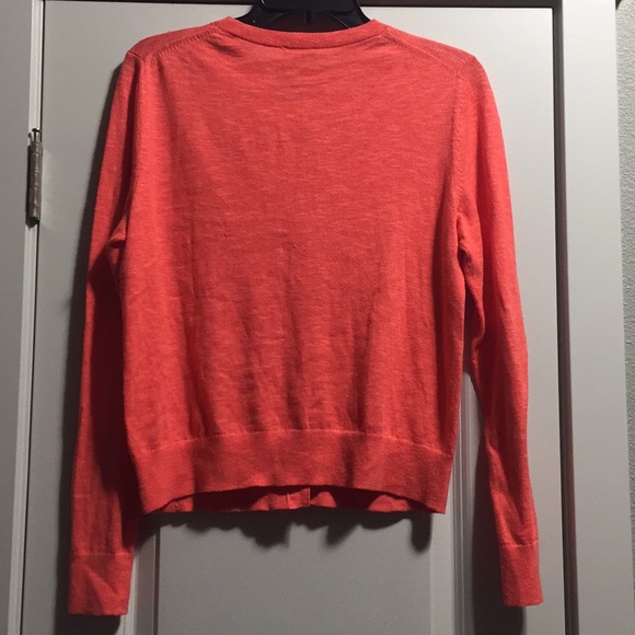 Gap coral cardigan sweater size M - Picture 3 of 3